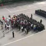 Así son los entrenamientos de la policía antidisturbios coreana