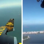Jetman vuela sobre Río de Janeiro