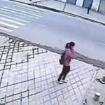 La Tierra se traga a una niña en China