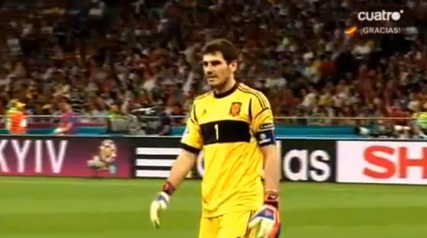 Iker Casillas pide respeto por Italia en la final de Eurocopa 2012