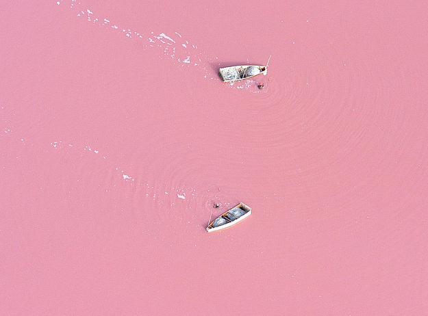 El Lago Rosa de Senegal