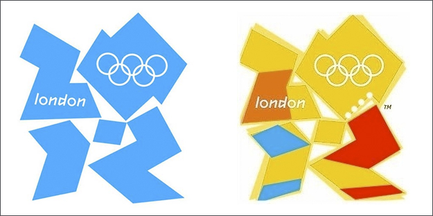 El logotipo de los Juegos Olímpicos de Londres 2012 parece Lisa Simpson haciéndole una felación a Bart