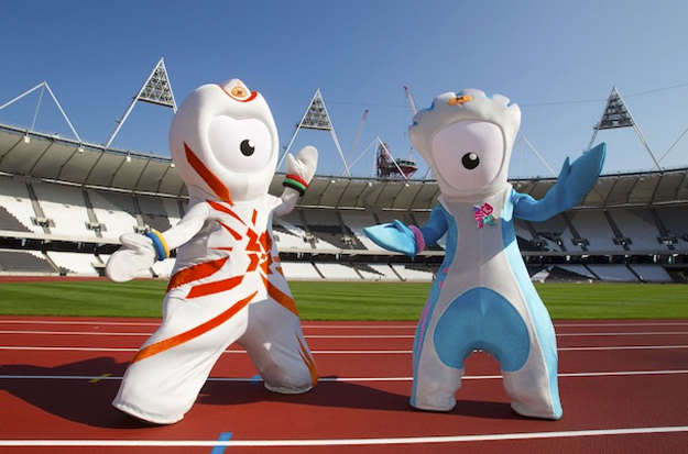Las mascotas de los Juegos Olímpicos de Londres 2012: Wenlock y Mandeville