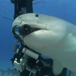 Un tiburón le roba a un buzo la cámara submarina
