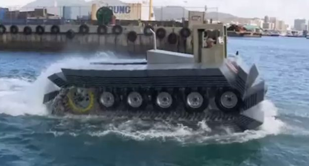 CAAT, el nuevo tanque anfibio de DARPA