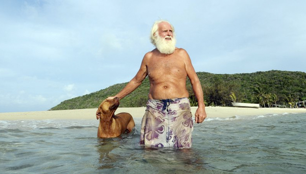 La historia de David Glasheen, el Robinson Crusoe australiano al que quieren echar de su isla