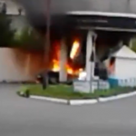 Explosión en una gasolinera rusa