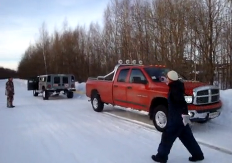 Hummer H1 vs. Dodge Ram