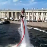 El Jetpack propulsado por agua llega a Rusia