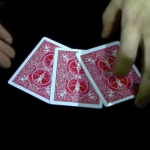 Magia con tres cartas
