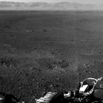 Primera imagen en alta resolución de la superficie de Marte tomada por el Curiosity