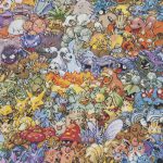 Los 151 personajes de Pokemon de primera generación hechos a punto de cruz