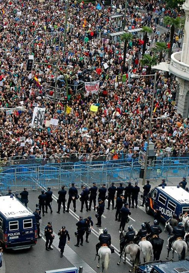 25-S: Fotos que tienen que hacer reflexionar a la clase política