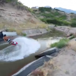 Wakeboarding en el canal