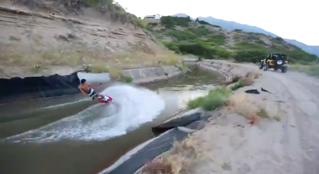 Wakeboarding en el canal