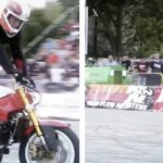 Las impresionantes acrobacias sobre la moto de Stunter 13