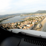 Aterrizaje habitual en el aeropuerto de San Sebastián