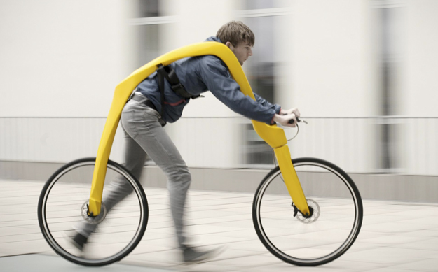 FLIZ, la bicicleta sin pedales al estilo de los Picapiedra