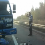 El camionero más afortunado de Rusia