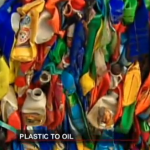 Una máquina japonesa transforma plástico de nuevo en petróleo