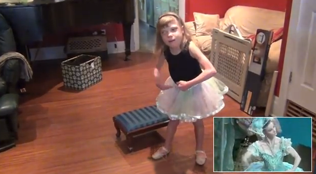 Una niña autista con Síndrome de DiGeorge memoriza e interpreta el ballet Coppélia