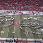 Impresionante coreografía de la banda de música de la Universidad Estatal de Ohio