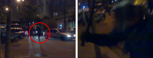 Brutalidad policial en Vigo por grabar con un móvil en la calle