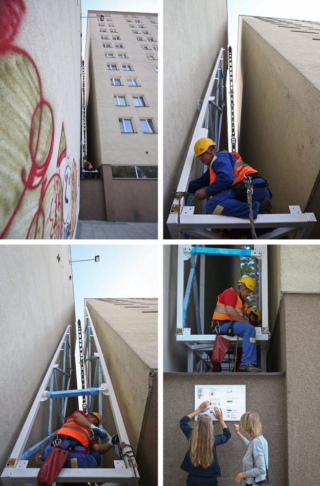 Construyen la casa más estrecha del mundo en Varsovia