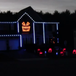 Halloween 2012: Espectáculo de luces en una casa al ritmo de Gangnam Style