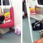 Un pensionista de 70 años ataca a mordiscos a un joven de 20 en el metro chino