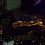 Italia desde la Estación Espacial Internacional