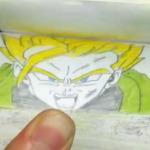 Alucinante flipbook de Dragon Ball