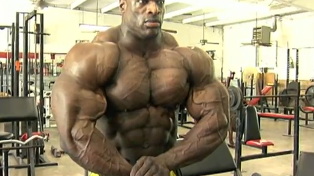 En el gimnasio con Ronnie Coleman