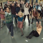 El flashmob de los actores de The Big Bang Theory