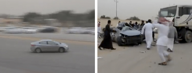 Derrape mortal con un Hyundai Elantra en Arabia Saudita