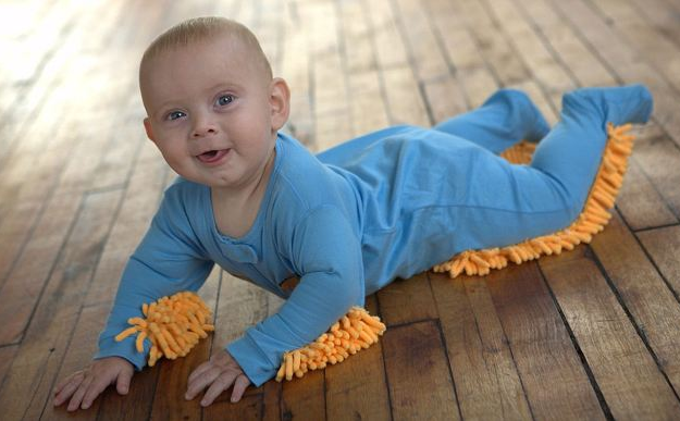 Con Baby Mop, tu bebé podrá ayudar en las tareas del hogar