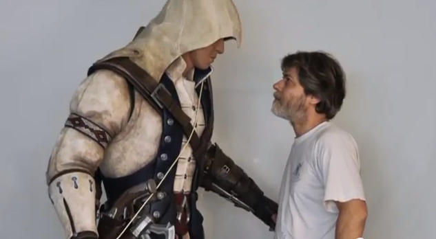 Así crearon la estatua a tamaño real de Connor de Assassin's Creed 3