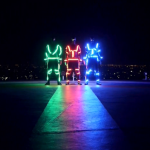 LED Freerunning por las calles de Bangkok