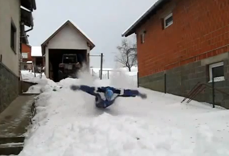 Cómo nadar a mariposa en la nieve