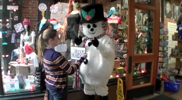 Esta Navidad mucho cuidado con los muñecos de nieve de las tiendas