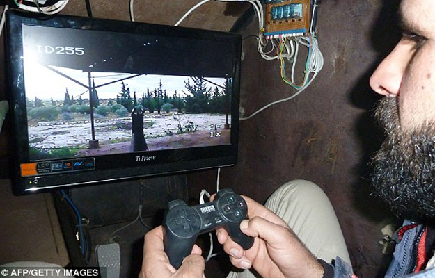 tanque controlado con mando playstation