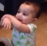 Un bebé de 7 meses bailando el Gangnam Style. No hay truco, mira