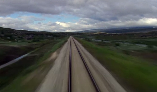 Un viaje en tren por las cuatro estaciones en Noruega