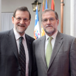 Encuentro de Mariano Rajoy con su doble en Chile