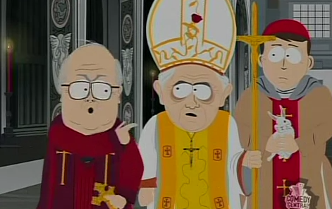 South Park predice la renuncia del Papa en el año 2007