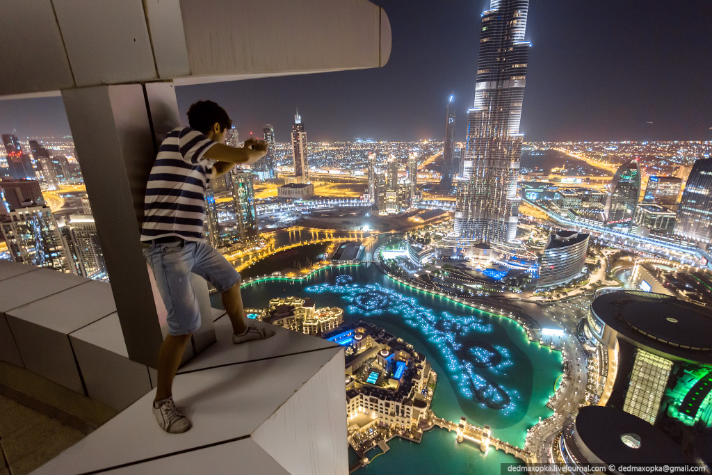 Fotografías de Dubai desde las azoteas de los rascacielos