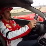 Pique entre Fernando Alonso y De la Rosa a bordo de dos Ferrari 458