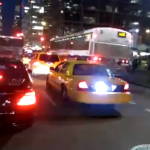 La policía secreta de Nueva York camuflada en un taxi