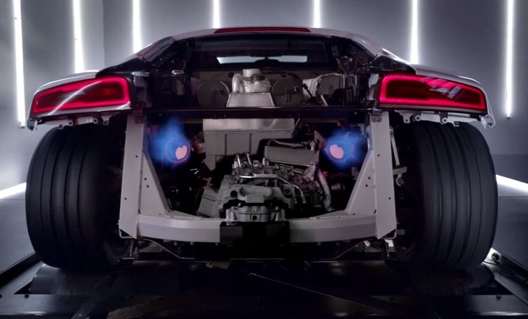 Impresionante el sonido del nuevo Audi R8 v10 Plus