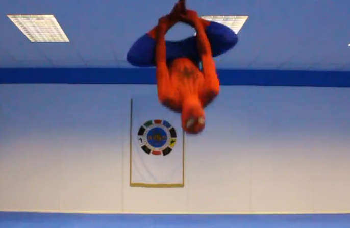Así se entrena Spiderman